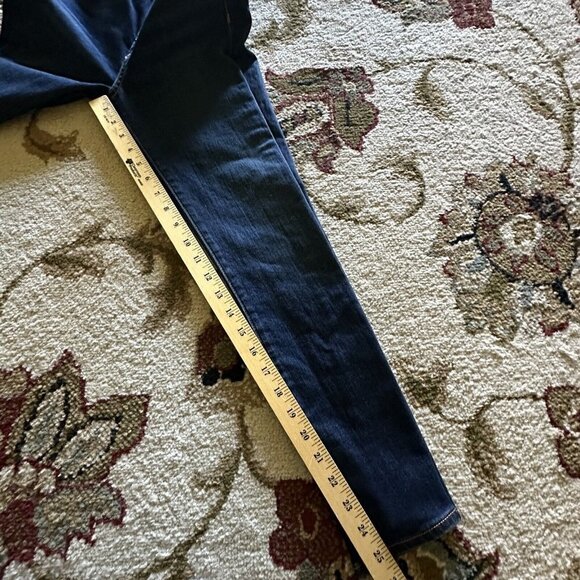 Veronica Beard Blue Jeans Crop Carolyn Baby Boot High Rise‎ Women's Size 25 - Picture 15 of 15